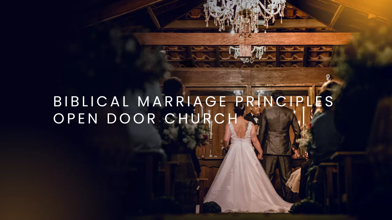 Biblical Marriage Principles – Relationship Habits from Jesus